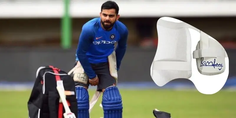 kohli ties remfry thigh pad