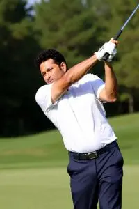 sachin playing golf