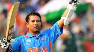 sachin holding bat